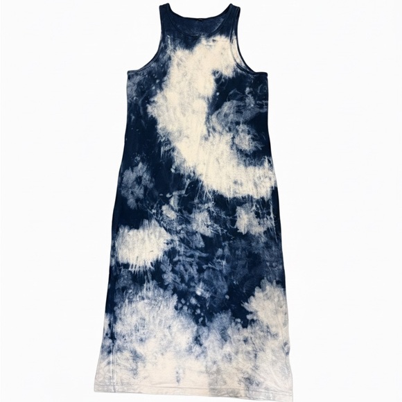 Polo by Ralph Lauren Blue and White Maxi Dress - Picture 4 of 5